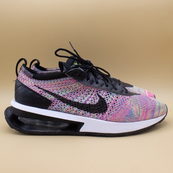 Nike Air Max Flyknit Racer Multi-Color Running Shoes DM9073-300 Women's Size 8.5 - Picture 3 of 8